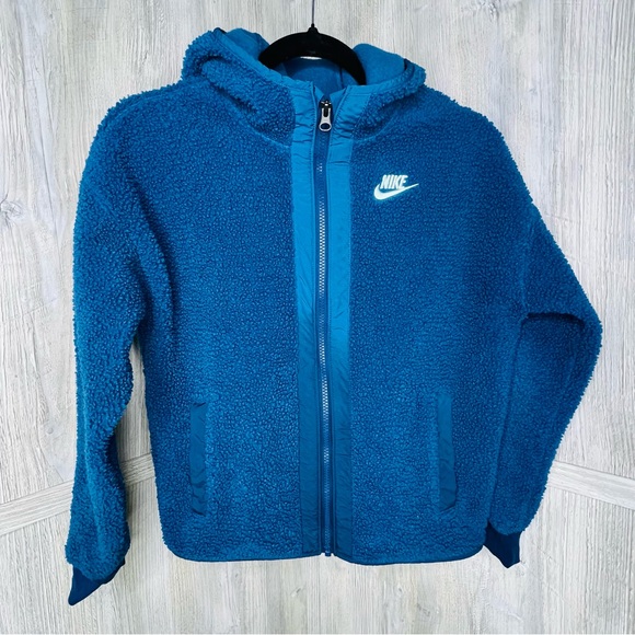 Nike Fleece Hooded Jacket - Picture 1 of 6